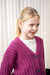 Embla Cardigan Junior (Hæklet)