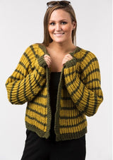 Patentstrikket cardigan