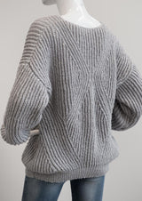 Patentstrikket sweater